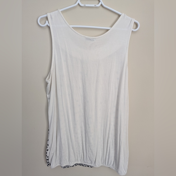 Ricki' XL Cotton Polka Dot Bubble Hem Blouse - Picture 4 of 4